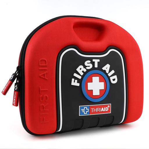 [BRSRYZYLO4JWACIU] 365 PCS First Aid Kit, Waterproof Well-Organized Medic Hard Shell EVA Case