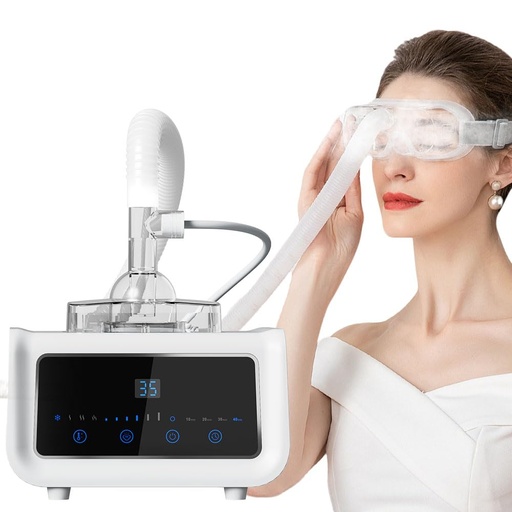 [BRSRE2Q7CQAWAF3L] HANGSUN Powerful Dry Eye Relief Product ET100, Heated Eye Care Device, Moist Heat Treatment with High Concentration Steam for Tired, Sore or Dry Eyes
