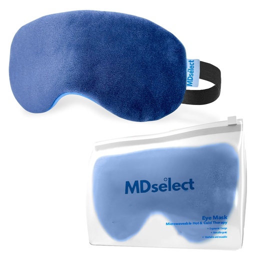 [BRSRAGA6C5YWCCTV] Microwavable & Freezable Hydro Beads Eye Mask - Warm & Cold Therapy for Dry Eyes, Styes, Blepharitis & Sinus Relief