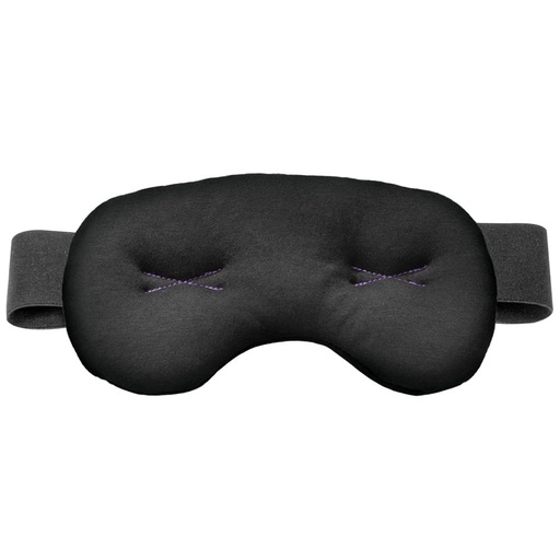 [BRSWIYYBC4IB4FLC] Brownmed Eye Pillow - Compression Eye Mask for Headache Support - Soothes Strain - Eases Sinus Pressure - Cooling - Universal Fit - Breathable Cotton - Washable & Reusable - Black