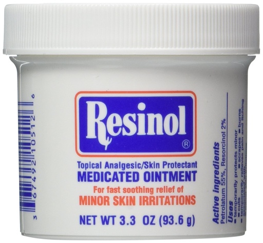 [BRSWIGLYBYEAOAYZ] RESINOL OINTMENT JAR Size: 3 OZ (Pack of 2)