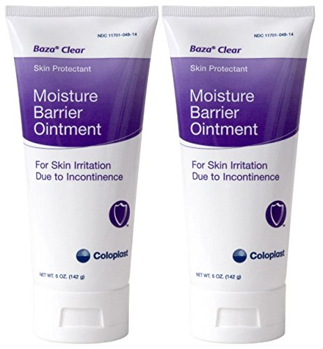 [BRSWKHDZB4GQI3Y5] Baza Clear Moisture Barrier Ointment, 5 Ounce Tube, Pack of 2