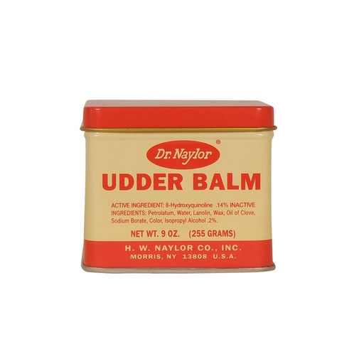 [BRSWIYYKAACR62TK] Dr. Naylor Udder Balm (9 oz.) - Traditional Antiseptic Moisturizing Ointment