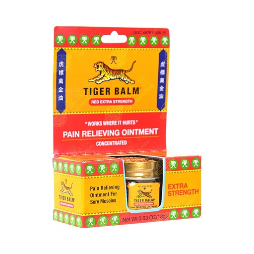 [BRSWIFQOA4HQMGA3] TIGER BALM TIGER BALM,X-STRNG,RED, 18 GRM