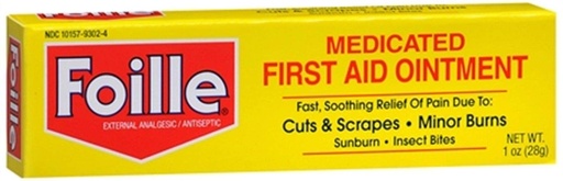 [BRSWGFD3AAMAAD3H] Foille Medicated First-Aid Ointment, 1 oz Tube