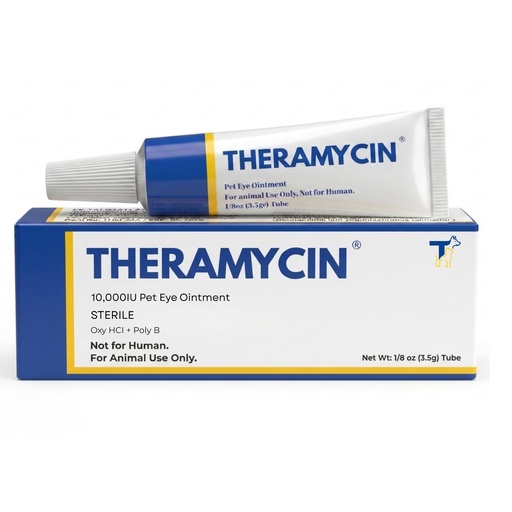 [BRSRYZD5OIMGAFIV] Pet Eye Care Ointment for Dogs, Cats and All Pets 1/8 oz /3.5gr 1 Tube