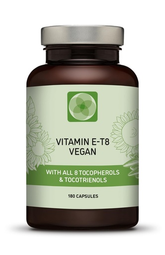 [BRSWYZAECQPG2YL2] Unique Vegan Formula with All 8 Tocopherols and Tocotrienols Vitamin E – Contains no PAH’s, Heavy Metals, Contaminants or Preservatives - Certified Sustainable - Hair, Scars and Skin (180)