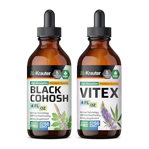[BRSRAGQQOQCWK2DO] Black Cohosh Tincture 4 Fl. Oz. & Vitex Tincture 4 Fl. Oz.
