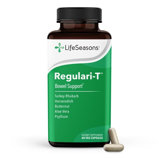 [BRSWI2QCCMJRUG36] Lifeseasons Bowel Support Regulari T, 60 CT