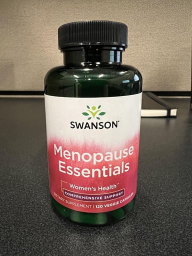 [BRSWGYL4AEPGAFLH] Swanson Menopause Essentials Women's Herbs, 120 Veg Capsules | Combines Women's Health Herbs Including Chasteberry and Black Cohosh to Soothe Menopausal Symptoms, Vegan