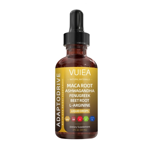 [BRSRY2T2AB6B4CY7] Maca Root Drops, Multi-Herbal Liquid Supplement with Ashwagandha, Fenugreek, Beet Root & L-Arginine, Feminine Balance, Energy & Vitality Support, 2 fl oz