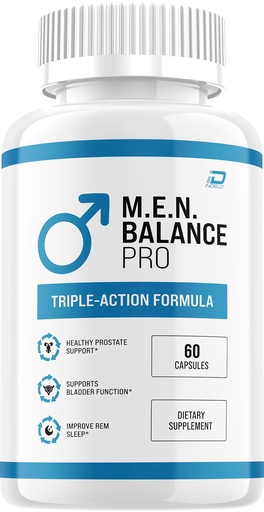 [BRSRGYAKCQBGMH3D] M.E.N Balance Pro Supplement – M.E.N Balance Pro Capsule Advanced Formula Supplements Health Reviews (1 Pack - 60 Capsules)