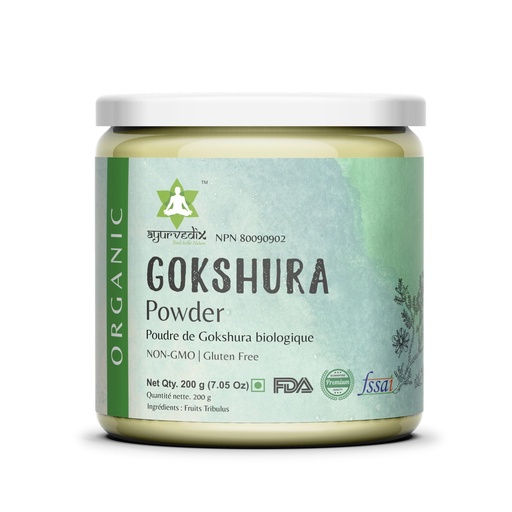 [BRSROHAOCAAWGGTF] Gokhshura Gokhru Powder 200g/7.05oz Jar Rich in Antioxidants I Natural Detoxifier I No Chemicals & Preservative Free Tribulus Terrestris Vegan Herbal Powder I for Good Health & Overall Wellness