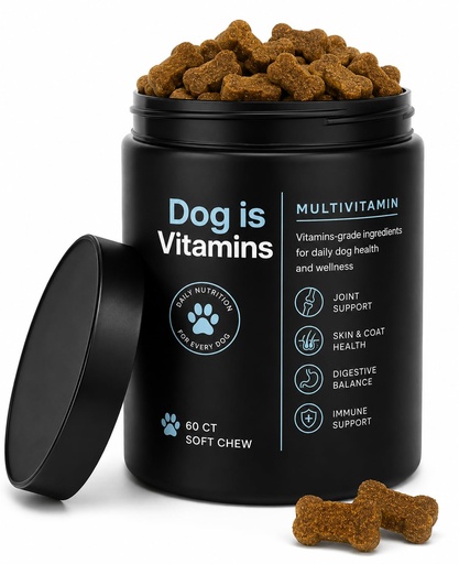[BRSRY2QCOB6WADTD] Pure Dog is Human Chews，Dog is Human multivitamin Itch Relief，Hip & Joint, Skin & Coat-1pcs