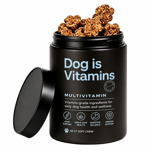 [BRSRYZACOJ6BOFY7] Dog is Multivitamin for Itch Relief, Dog Allergy Support Chews is Human with Folic Acid, Salmon Oil & Chondroitin, Supports Hip & Joint, Skin & Coat, Digestive & Immune Support (Chicken)