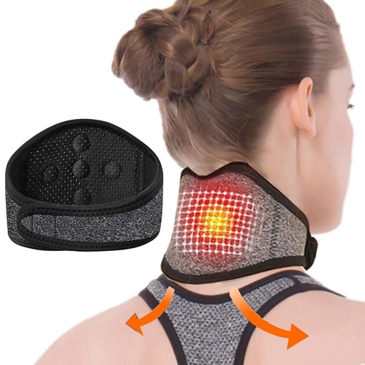 [BRSROCANBUBBGDY7] XGOPTS Self Heating Neck Braces Magnetic Treatment Neck Wraps Pain Relief | Adjustable Pain Relief Therapy Neck Support Warmer Migraine Headaches Shoulders and Back Neck Protector for Neck Arthritis
