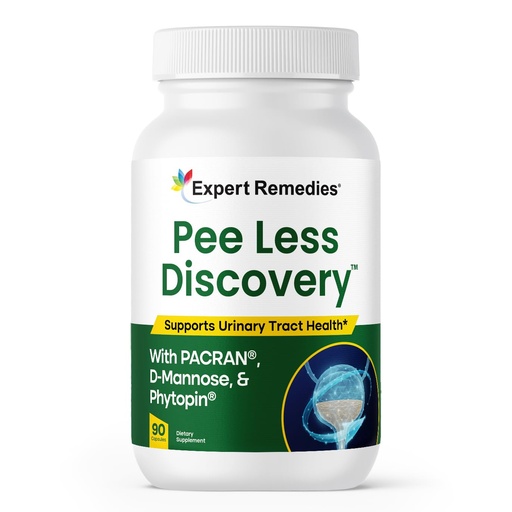 [BRSREBL7CINGKYLU] Pee Less Discovery Bladder Support Supplement for Women and Men. Cranberry Extract and D-mannose Pills, Reduce Frequency, Support Urinary Tract Health - 90 Capsules