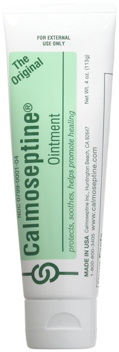 [BRSWKHALBB4GYFDO] Calmoseptine Ointment Tube, Soothes Skin Irritations - 4 Oz (Pack of 3)