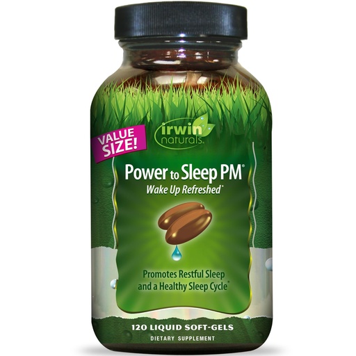 [BRSWIZY2OUIRYE32] Irwin Naturals Power to Sleep Pm Economy Diet Supplement 120 Count