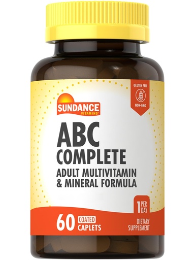 [BRSWGZL2CF6RODY7] Sundance Multivitamin & Mineral for Adults, 60 Caplets