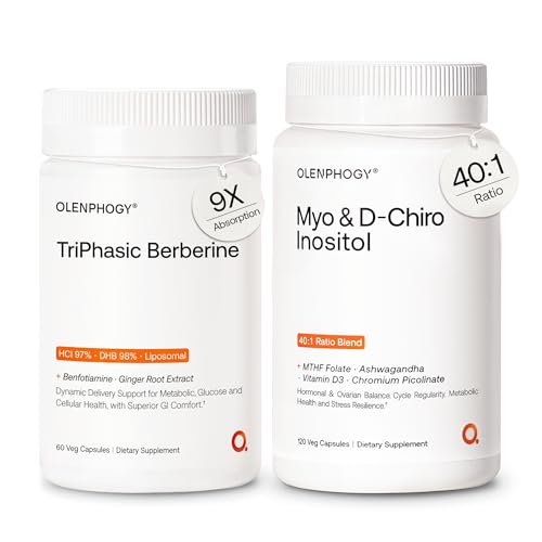 [BRSRYYADOIGWAFDK] Metabolic & Hormone Support – Liposomal Berberine 1000mg + Myo & D-Chiro Inositol 40:1