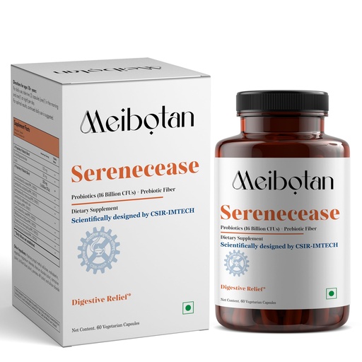 [BRSRAYY6OFYBAA3H] Serenecease Probiotics Diarrhoea Management Supplements Scientifically Designed by CSIR-IMTECH Control Diarrhoea Management 30 Veg Capsule (Men & Women)