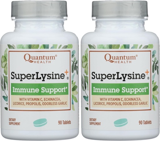 [BRSRAYYOBF6RAYD4] Quantum Research Super Lysine + Tablet, 0.93 Pounds (Pack of 2)