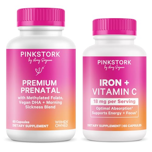 [BRSREEL2OECBS337] Pink Stork Premium Prenatal Iron Bundle