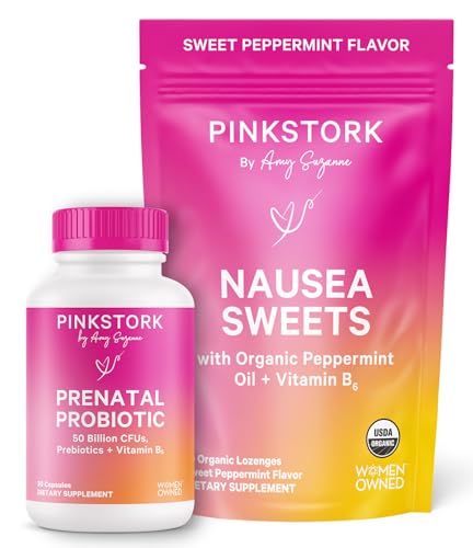 [BRSRECQBOYMWKCT5] Pink Stork Prenatal Stomach Comfort Essentials for Expecting Moms
