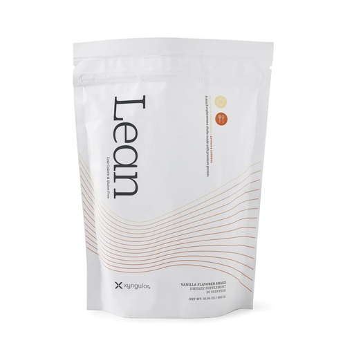 [BRSREGQKPNYRG3Y2] Lean Vanilla Protein Shake - Whey & Soy Protein Meal Replacement Powder with Bromelain & Papain Digestive Enzymes - 10g Protein Per Serving for Men & Women - 30 Servings