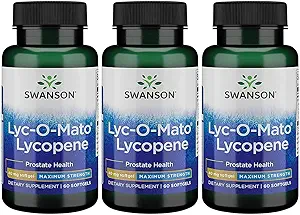 [BRSWGAANOJ6A2CT3] Swanson Super-Strength LYC-O-Mato Lycopene 40 Milligrams 60 Sgels (3 Pack)