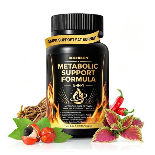 [BRSRYZQPPN6B423P] Advanced Fat Burner, AMPK & Metabolism Activation, 60 Capsules | Plant-Based Weight Management Formula, Supplement for Stubborn Belly Fat & Weight Loss Support