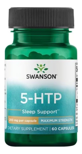 [BRSWKZIPDIIWGFLO] Swanson Ultra Amino Acid Maximum Strength 5-Htp 200 Milligrams 60 Veg Capsules