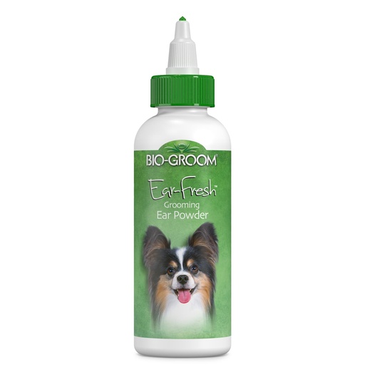[BRSWIYQHAQMR4ELM] Bio-groom Dog Grooming Ear Fresh Powder - Cat & Dog Ear Cleaner, Bathing Supplies, Puppy Wash, Cruelty-Free, Made in USA - 24 g 1-Pack