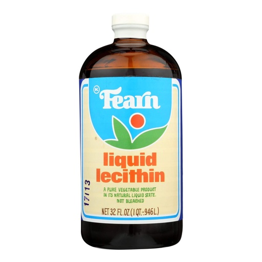 [BRSWIYYMOJ6RK33C] Fearn Liquid Lecithin, 32 Ounce - 3 per case.3