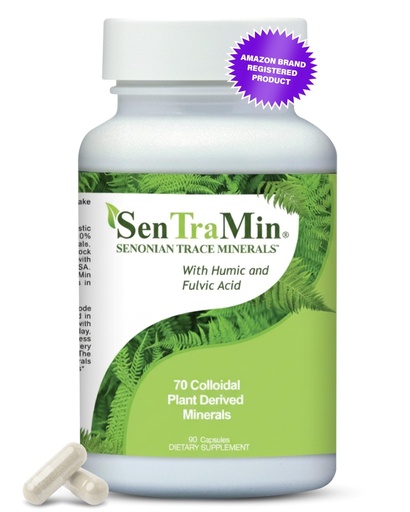 [BRSRGHAKDEBRG2T5] Plant Based Mineral Complex, 90 Vegetable Capsules | Daily Wellness, Energy & Immune Support with70 Plant Sourced Colloidal Trace Minerals with Antioxidants, Enzymes & More