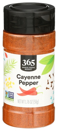 [BRSWGZQBOUCBOEY2] 365 by Whole Foods Market, Cayenne Pepper, 1.76 Ounce