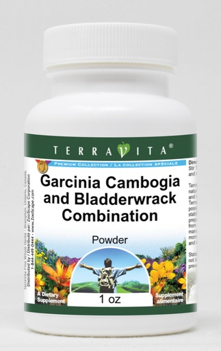 [BRSWGZADCAFWCAI2] Garcinia Cambogia and Bladderwrack Combination Powder (1 oz, ZIN: 513030) - 3 Pack