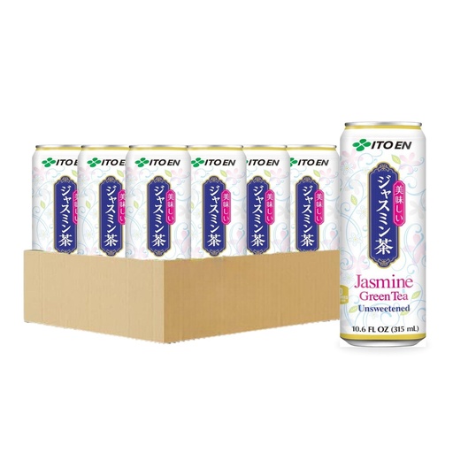 [BRSROAICCEPAKHTO] Ito En Jasmine Green Tea, Unsweetened, 10.6 Ounce (Pack of 12)