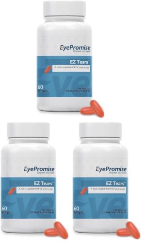 [BRSRY2Y7OQOW2F32] EyePromise EZ Tears Eye Vitamin - 60 Softgels, 30-Day Supply (Pack of 3)