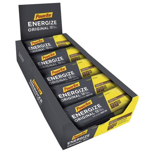[BRSWYEI3DN5WA2Q4] PowerBar Energize Original – ‘The Original’ Energy Bar for Endurance & Team Sports Athletes – Fueling Champions for 30+ years: 25 x 55g Bars - Chocolate