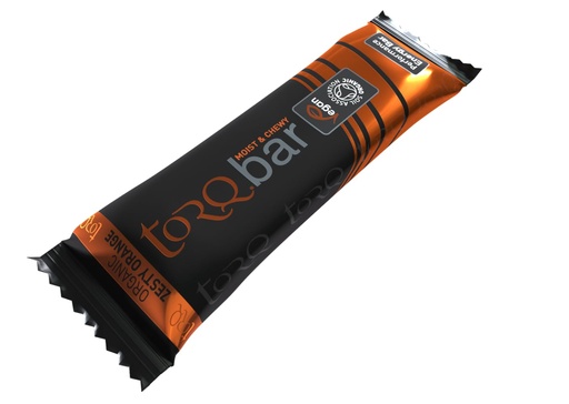 [BRSWYAD6CJ6RGETB] TORQ Energy Bar Organic - Zesty Orange - Box of 15