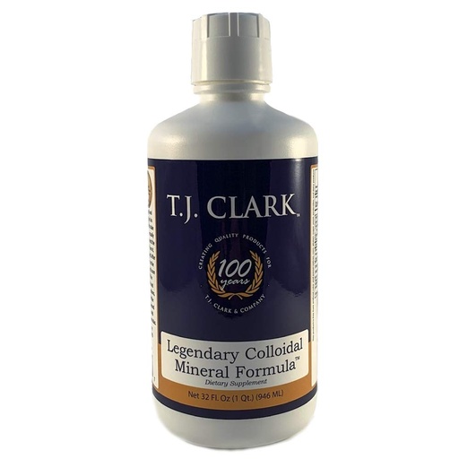 [BRSWYC34AEIQMFDO] Legendary Colloidal Mineral Formula T.J. Clark 32 fl oz Liquid