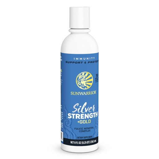 [BRSW2FAHOIGR43T7] Fulvic Acid Complex All Natural Supports Skin Health | 8 oz Silver Strength by Sunwarrior