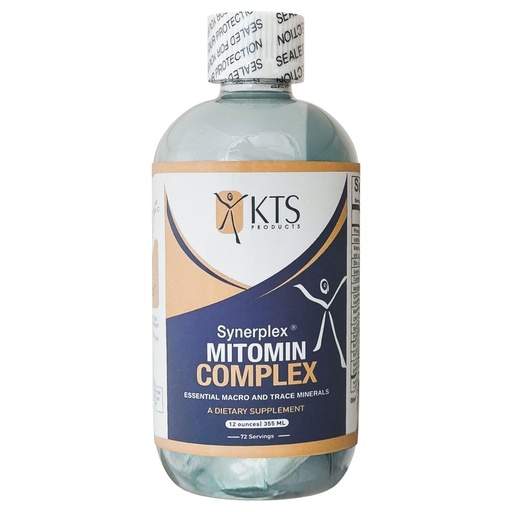 [BRSRAAYPAF6QEH3A] Synerplex MitoMin Complex – Liquid Mineral Supplement – Easy to-Use Formula for Everyday Wellness - Essential Macro & Trace Minerals