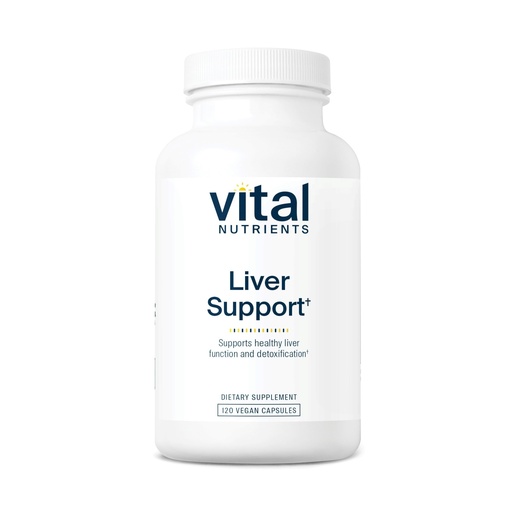 [BRSWIYQFCEGWOHIV] Vital Nutrients Liver Support Milk Thistle and Curcumin - Vegan Supplement - Herbal Combination to Support Healthy Liver Function* - Gluten, Dairy and Soy Free - 120 Capsules