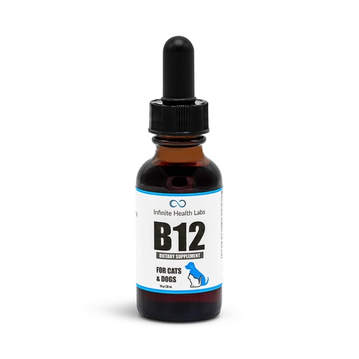 [BRSRMH35O55BM3TD] Liquid Vitamin B-12 for Dogs and Cats - Vet Formulated - Effective for All Animals Methylcobalamin (Methyl B12) - Energy, Appetite and Mood - Made in USA