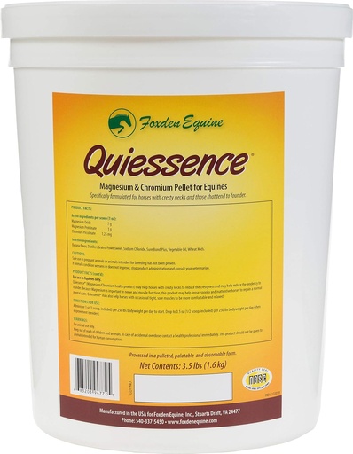 [BRSWG2YQDICQOAL5] Foxden Equine Quiessence - 3.5lb