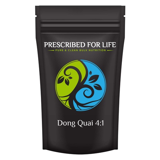 [BRSWYZT5BMNGMELL] Prescribed For Life Dong Quai Powder | 4:1 Natural Non-GMO Angelica Sinensis Root Powder | Unbleached, Gluten Free, Vegan, Soy Free, Kosher, No Fillers (4 oz / 113 g)
