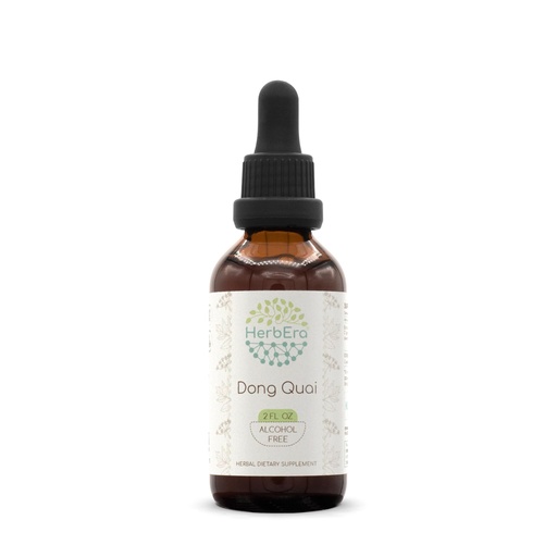 [BRSWGZANBAJW2AL4] Dong Quai B60 Alcohol-Free Herbal Extract Tincture, Dong quai (Angelica sinensis) Dried Root (2 fl oz)